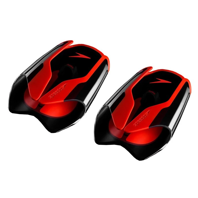 Speedo Fastskin Hand Paddle - Black/siren Red 3 Speedo Fastskin Hand Paddle - Black/siren Red