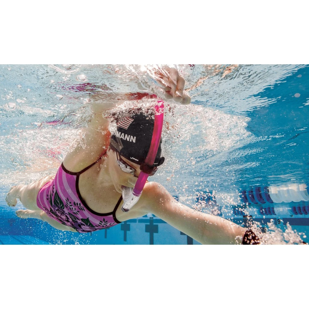 FINIS, Inc. Swimmer's Snorkel - Pink 4 FINIS, Inc. Swimmer's Snorkel - Pink - Afbeelding 2