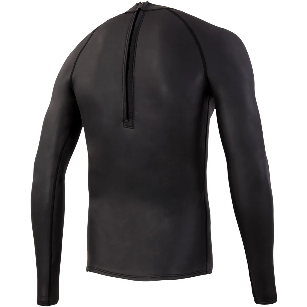 Zone3 Neoprene Long Sleeve Under Wetsuit Baselayer - Black/white 4 Zone3 Neoprene Long Sleeve Under Wetsuit Baselayer - Black/white - Afbeelding 2