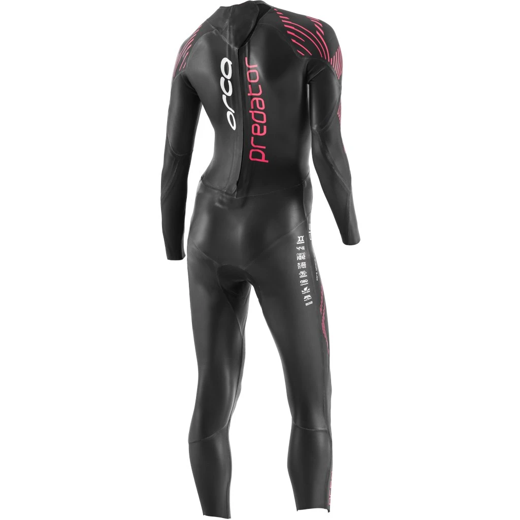 Orca Predator Fullsleeve Dames Triatlon Wetsuit - Zwart - B-Keus 4 Orca Predator Fullsleeve Dames Triatlon Wetsuit - Zwart - B-Keus - Afbeelding 2