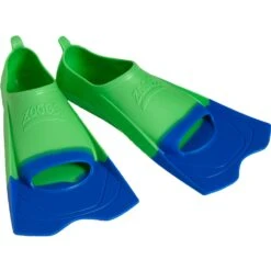Zoggs Ultra Blue Fins Swimming Training Fins - Multi -Aqua Verkoop 339045 02 d 717279