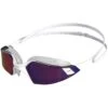 Speedo Aquapulse Pro Mirror White/Clear/Purple Gold Swimming Goggle -Aqua Verkoop 362011 00 d 780453