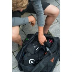 Amplifi Travel Torino 55L Travel Bag - Black -Aqua Verkoop amplifi travel torino 5 1135207