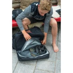 Amplifi Travel Torino 55L Travel Bag - Black -Aqua Verkoop amplifi travel torino 6 1135209