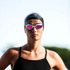 AQUASPHERE Fastlane Zwembril - Roze Titaan Gespiegeld - Roze/Turquoise -Aqua Verkoop aquasphere fastlane 1170256