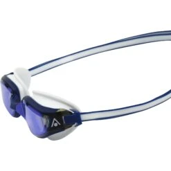 AQUASPHERE Fastlane Zwembril - Blauw Titaan Gespiegeld - Blauw/Wit -Aqua Verkoop aquasphere fastlane swim goggles blue titanium mirrored blue white 5 1496828