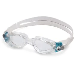 AQUASPHERE Kaiman Small Zwembril - Helder - Transparant/Turquoise -Aqua Verkoop aquasphere kaiman small swim goggles clear transparent turquoise 1 1497038