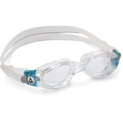 AQUASPHERE Kaiman Small Zwembril - Helder - Transparant/Turquoise -Aqua Verkoop aquasphere kaiman small swim goggles clear transparent turquoise 3 1497040