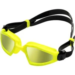 AQUASPHERE Kayenne Pro Schwimmbrille - Geel Titaan Gespiegeld - Geel/Geel -Aqua Verkoop aquasphere kayenne pro swim goggles yellow titanium mirrored yellow yellow 1 1438467