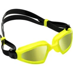 AQUASPHERE Kayenne Pro Schwimmbrille - Geel Titaan Gespiegeld - Geel/Geel -Aqua Verkoop aquasphere kayenne pro swim goggles yellow titanium mirrored yellow yellow 3 1438469