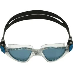 AQUASPHERE Kayenne Zwembril - Smoke Getint - Transparent/Silver/Petrol