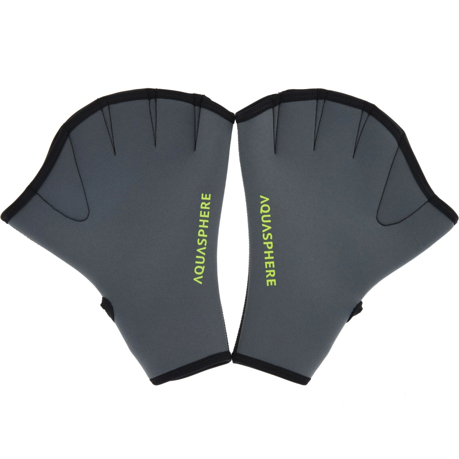 AQUASPHERE Swim Gloves Zwemhandschoenen - Black/Bright Yellow 4 AQUASPHERE Swim Gloves Zwemhandschoenen - Black/Bright Yellow - Afbeelding 2