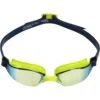 AQUASPHERE Xceed Zwembril - Geel Titaan Gespiegeld - Bright Yellow/Navy Blue -Aqua Verkoop aquasphere xceed swim goggles yellow titanium mirrored bright yellow navy blue 1 1497508