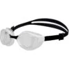 Arena Air-Bold Swipe Zwembril - Transparant - Wit/Zwart 1 Arena Air-Bold Swipe Zwembril - Transparant - Wit/Zwart -Aqua Verkoop arena air bold swipe clear white black swimming goggles 1 1051579