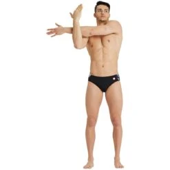 Arena Crazy Placement Zwemslip Heren - Zwart-Multi 17 Arena Crazy Placement Zwemslip Heren - Zwart-Multi -Aqua Verkoop arena crazy placement swim briefs black multi 7 1251128