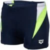 Arena Feel Panel Zwemshort Jongens - Navy/Soft Green/White -Aqua Verkoop arena feel boys panel swim shorts navy soft green white 1 1363690