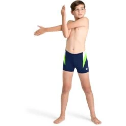 Arena Feel Panel Zwemshort Jongens - Navy/Soft Green/White -Aqua Verkoop arena feel boys panel swim shorts navy soft green white 7 1363697