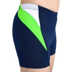 Arena Feel Panel Zwemshort Jongens - Navy/Soft Green/White -Aqua Verkoop arena feel boys panel swim shorts navy soft green white 9 1363699