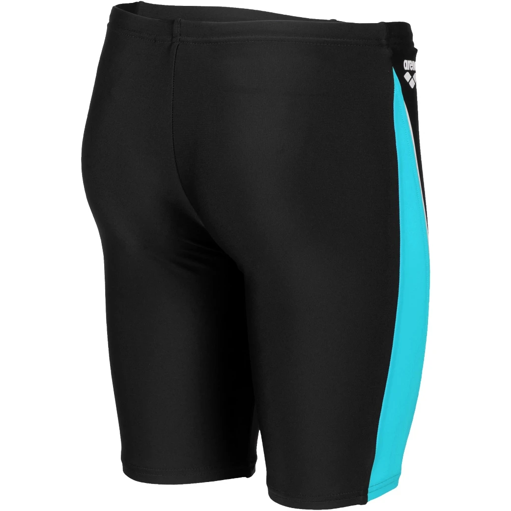 Arena Feel Thrice Zwemjammer Jongens - Zwart/Turquoise/Wit 4 Arena Feel Thrice Zwemjammer Jongens - Zwart/Turquoise/Wit - Afbeelding 2
