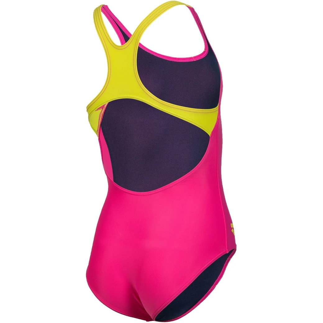Arena Graphic Swim Pro Back Badpak Meisjes - Freak Rose-Soft Green 4 Arena Graphic Swim Pro Back Badpak Meisjes - Freak Rose-Soft Green - Afbeelding 2