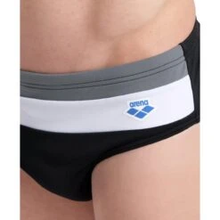 Arena Icons Panel Zwemslip Heren - Black-Asphalt-Ardesia -Aqua Verkoop arena icons panel swim briefs model black asphalt ardesia 4 1261306