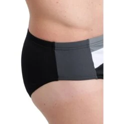 Arena Icons Panel Zwemslip Heren - Black-Asphalt-Ardesia -Aqua Verkoop arena icons panel swim briefs model black asphalt ardesia 5 1261307