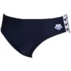 Arena Icons Solid Zwemslip Heren - Navy -Aqua Verkoop arena icons solid swim briefs navy 1 1121707