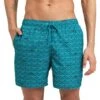 Arena Allover Beach Zwemshort Heren - Green Lake Logo -Aqua Verkoop arena mens allover beach boxer green lake logo 1 1387444