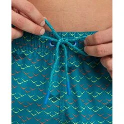 Arena Allover Beach Zwemshort Heren - Green Lake Logo -Aqua Verkoop arena mens allover beach boxer green lake logo 5 1387448