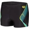 Arena Feel My Crystal Zwemshort Heren - Zwart -Aqua Verkoop arena mens my crystal swim short black 3 1512956