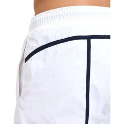 Arena Pro_File Beach Zwemshort Heren - Wit/Navy -Aqua Verkoop arena mens pro file beach boxers white navy 9 1364117