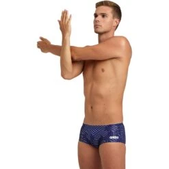 Arena Performance Kikko Pro Zwemshort Heren - Navy/Navy Multi -Aqua Verkoop arena performance mens kikko pro low waist swim shorts navy navy multi 5 1387458