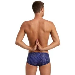 Arena Performance Kikko Pro Zwemshort Heren - Navy/Navy Multi -Aqua Verkoop arena performance mens kikko pro low waist swim shorts navy navy multi 6 1387459