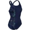 Arena Performance Kikko Pro V Back Badpak Dames - Navy/Lavanda -Aqua Verkoop arena performance womens kikko pro v back swimsuit navy lavanda 1 1364913