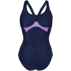Arena Performance Kikko Pro V Back Badpak Dames - Navy/Lavanda -Aqua Verkoop arena performance womens kikko pro v back swimsuit navy lavanda 4 1364916