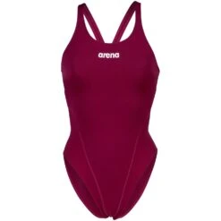 Arena Performance Solid Swim Tech Team Badpak Dames - Red Fandango/Wit -Aqua Verkoop arena performance womens solid team swim tech swimsuit red fandango white 3 1364969