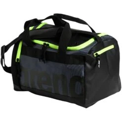 Arena Spiky III 25L Sporttas - Dark Smoke-Neon Yellow