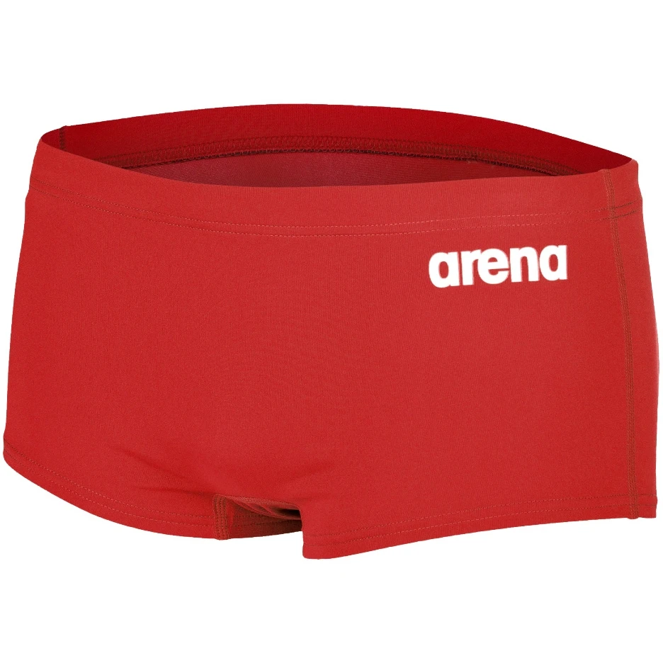 Arena Team Solid Low Waist Zwemshort Heren - Red/White 3 Arena Team Solid Low Waist Zwemshort Heren - Red/White