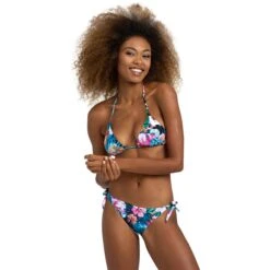 Arena Allover Triangel Bikini Dames - Galapagos Multi -Aqua Verkoop arena womens allover triangle bikini galapagos multi 5 1364528