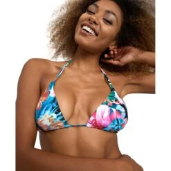 Arena Allover Triangel Bikini Dames - Galapagos Multi -Aqua Verkoop arena womens allover triangle bikini galapagos multi 9 1364532