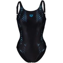 Arena Feel Damen Imprint U Back Badpak Dames - Zwart -Aqua Verkoop arena womens imprint swimsuit u back b black 1 1513043