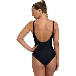 Arena Feel Damen Imprint U Back Badpak Dames - Zwart -Aqua Verkoop arena womens imprint swimsuit u back b black 6 1513048