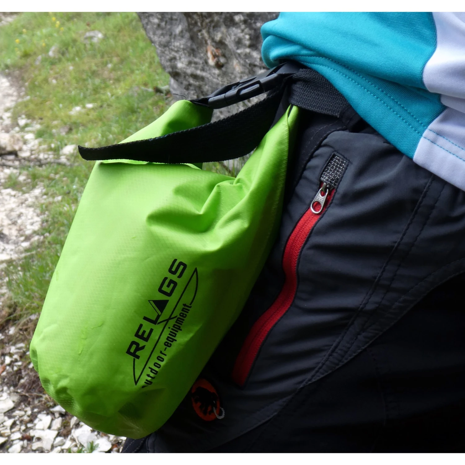 Basic NATURE | Relags Dry Bag 210T - 20L - Blauw 12 Basic NATURE | Relags Dry Bag 210T - 20L - Blauw - Afbeelding 10