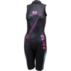 Blueseventy Glide SJ Ärmelloser Dames Wetsuit - Zwart