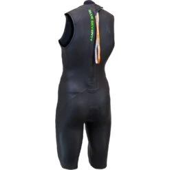Blueseventy Glide SJ Wetsuit Zonder Mouwen - Zwart -Aqua Verkoop blueseventy 1700000 glide sj wetsuit black3 975572