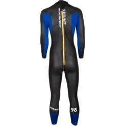 Blueseventy Sprint Dames Wetsuit - Zwart/blauw -Aqua Verkoop blueseventy sprint womens wetsuit black blue 2 1427878