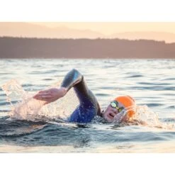 Blueseventy Sprint Dames Wetsuit - Zwart/blauw -Aqua Verkoop blueseventy sprint womens wetsuit black blue 24 1427884