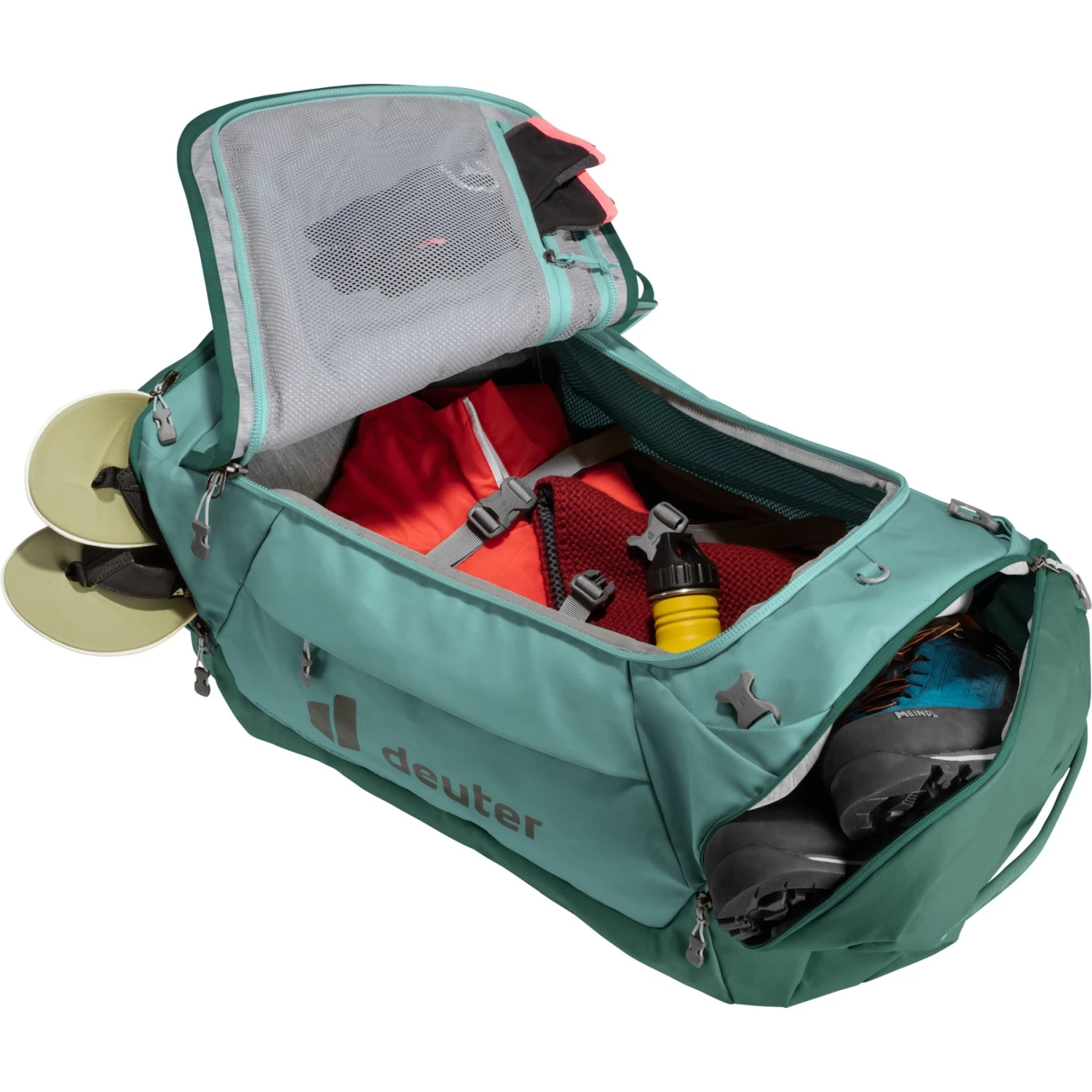 Deuter AViANT Duffel Pro 60 Sporttas - Jade-seagreen 9 Deuter AViANT Duffel Pro 60 Sporttas - Jade-seagreen - Afbeelding 7
