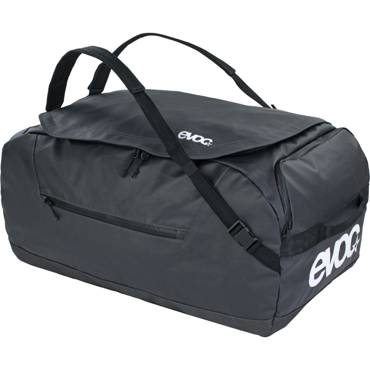 EVOC Duffle Bag 100L Traveling Bag - Carbon Grey/Black 3 EVOC Duffle Bag 100L Traveling Bag - Carbon Grey/Black
