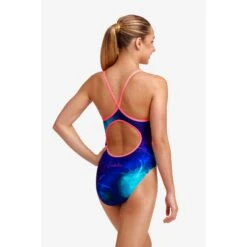 Funkita Diamond Back Badpak Meisjes - Fly Baby -Aqua Verkoop funkita girls diamond back one piece swimsuit fly baby 5 1330545